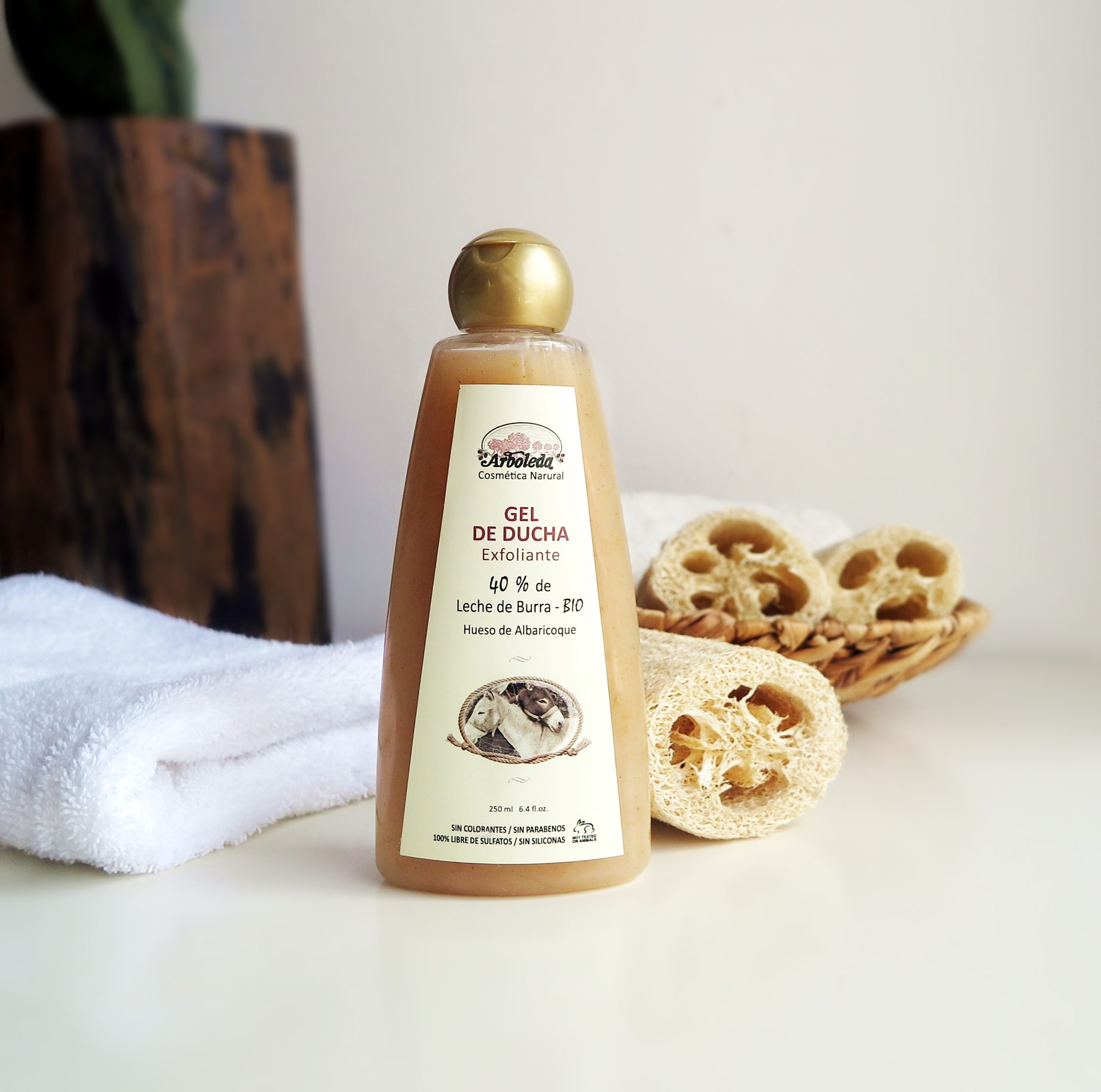 GEL EXFOLIANTE BURRA Exfoliante leche de burra