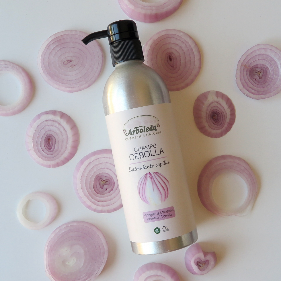 Champú de Cebolla Arboleda cosmética natural y ecológica
