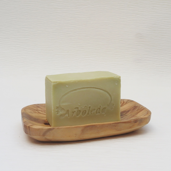 jabón de aguacate y espirulina