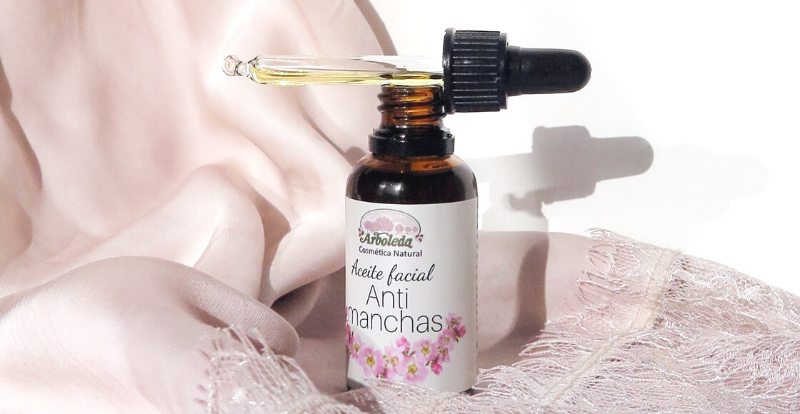 Aceite facial anti manchas de Arboleda Cosmética Natural