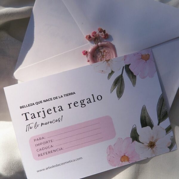 tarjeta regalo